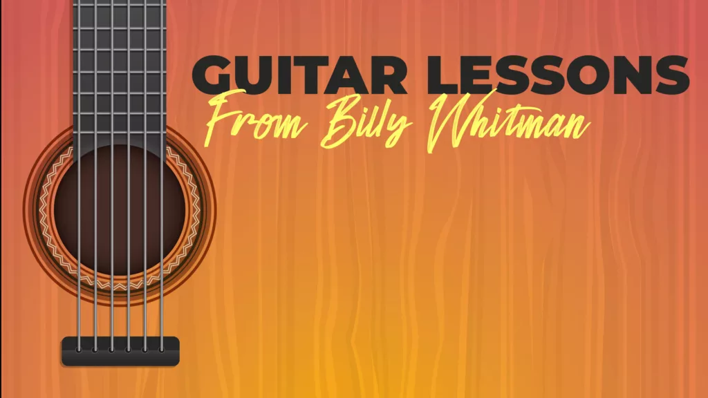 Guitar Lessons from Billy Whitman Temple Beth Am