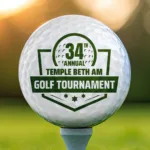 34th Annual Temple Beth Am Golf Tournament Web Banner