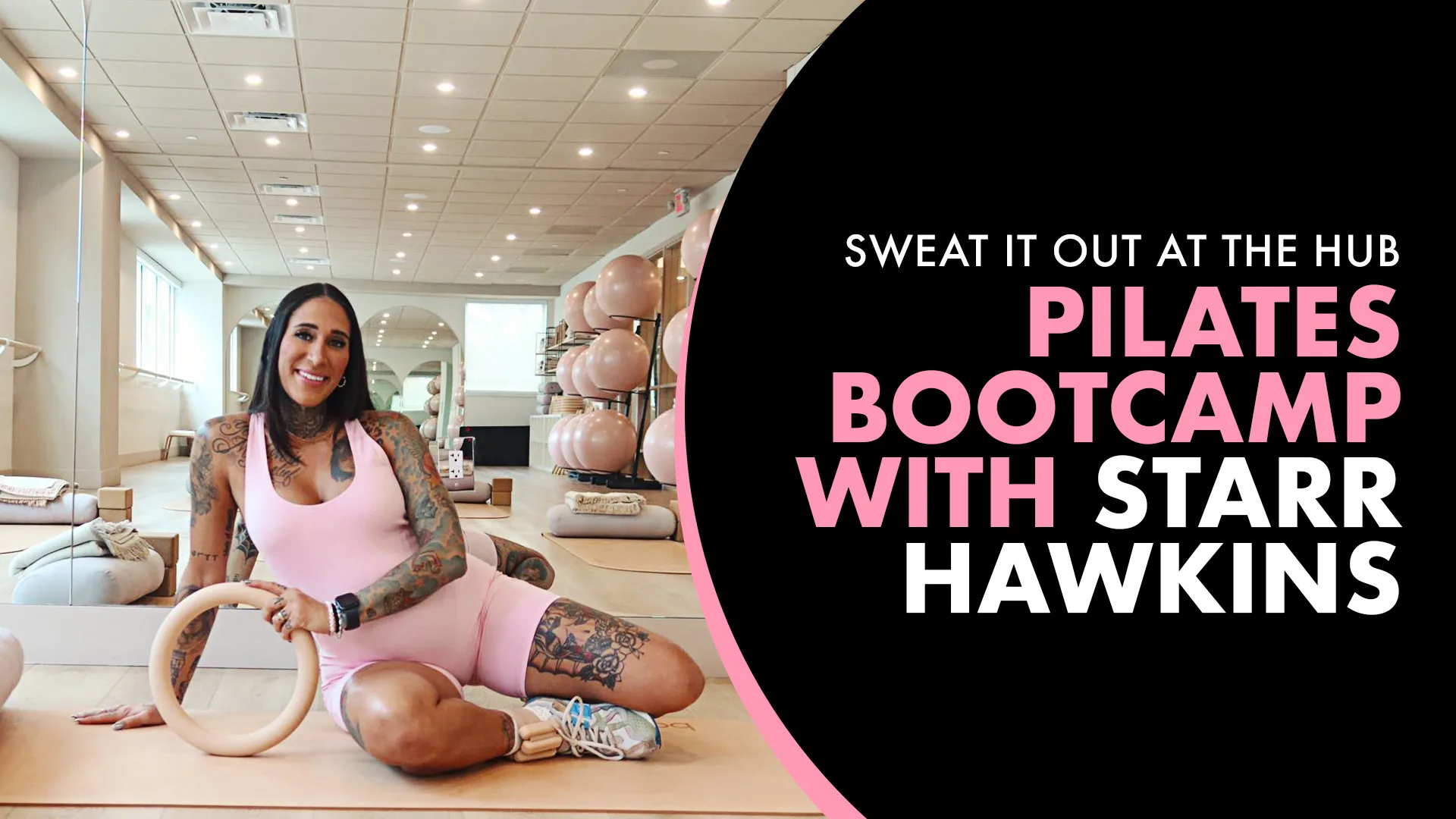 Pilates Bootcamp with Starr Hawkins Web Banner