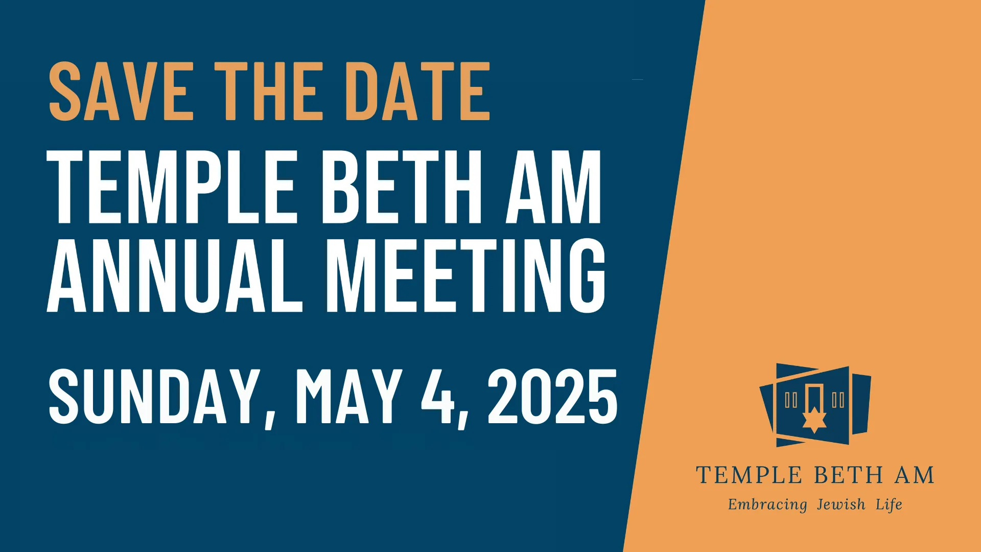 Save The Date Annual Meeting Web Banner